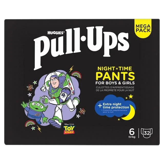 - Elderly dog ​​joint care mattressHuggies Pull-Ups Night Time Unisex Training Nappy Pants- Size 6 MEGA 32 Pk   32 per pack