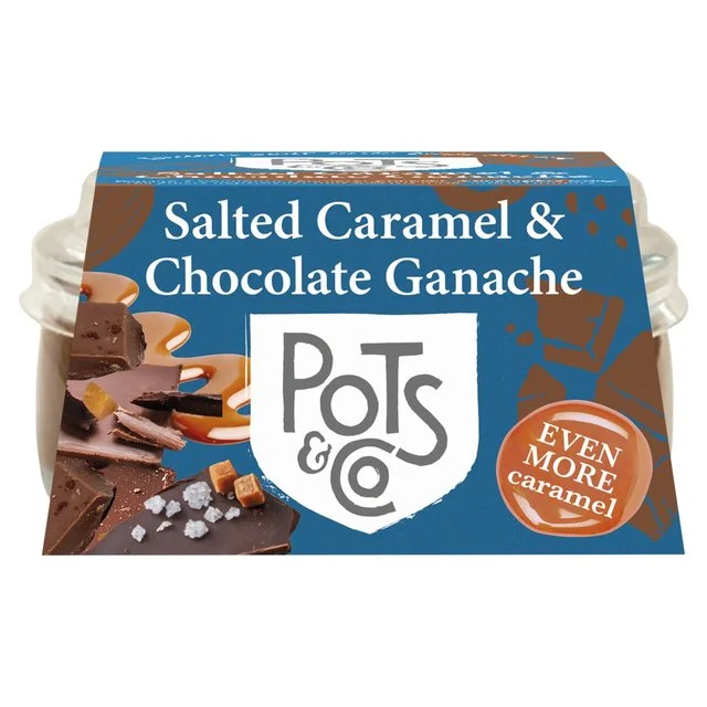 ---Pots & Co Salted Caramel & Chocolate Pot   82g