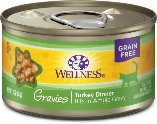 6. **Special Needs**  Wellness Complete Health Gravy Turkey Dinner Cat Food - Gravies