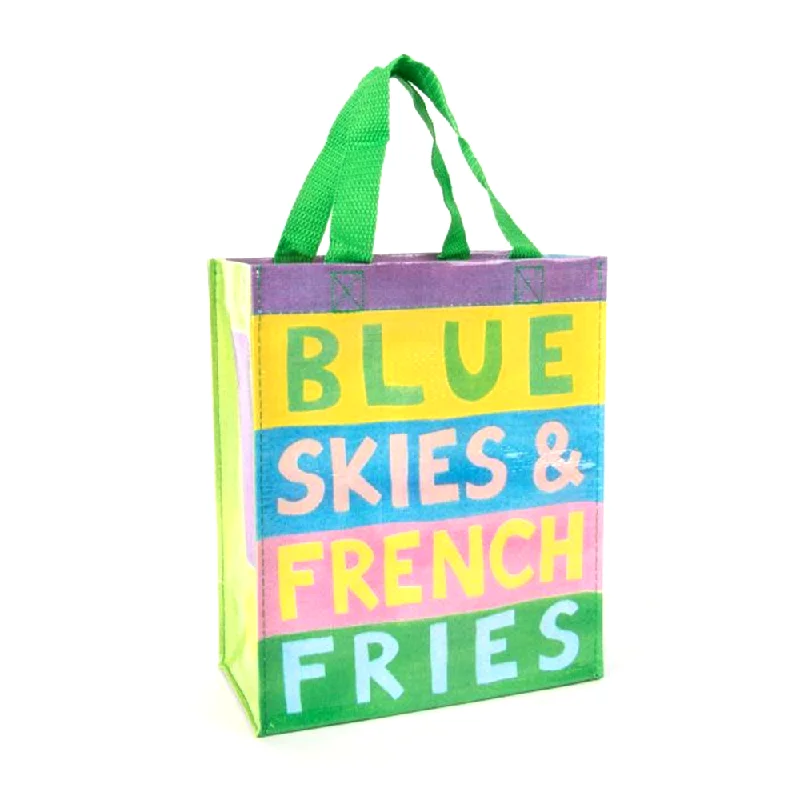 - Teething and chewing toys for puppiesBlue Q Handy Tote Blue Skies French Fries