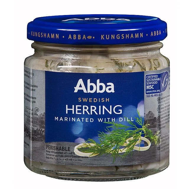 - Car dog seat beltAbba MSC Dillsill Herring Marinated with Dill   240g