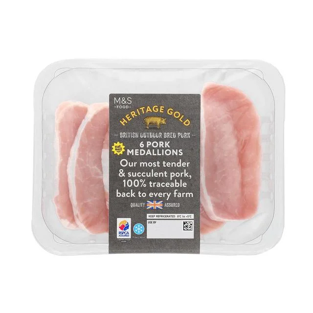 - Hamster silent running wheel to prevent chewingM&S 6 Heritage Gold British Outdoor Bred Pork Loin Medallions   300g