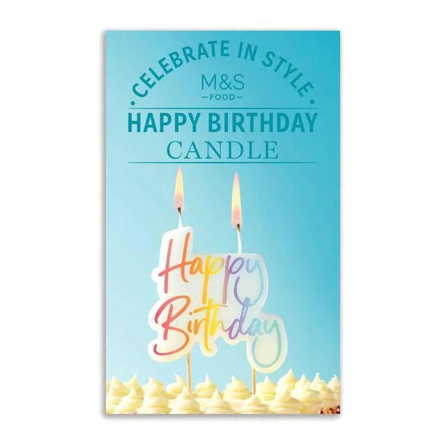 - Pet smart GPS locatorM&S Happy Birthday Candle