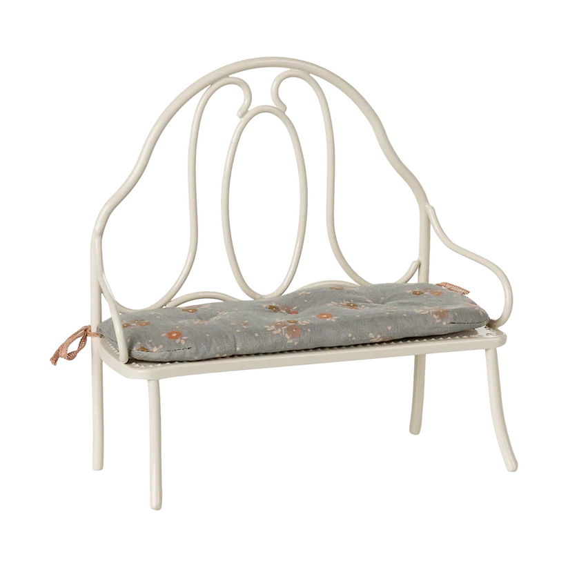 - Pet fence foldable indoorPre Order Maileg vintage bench, miniature - off white