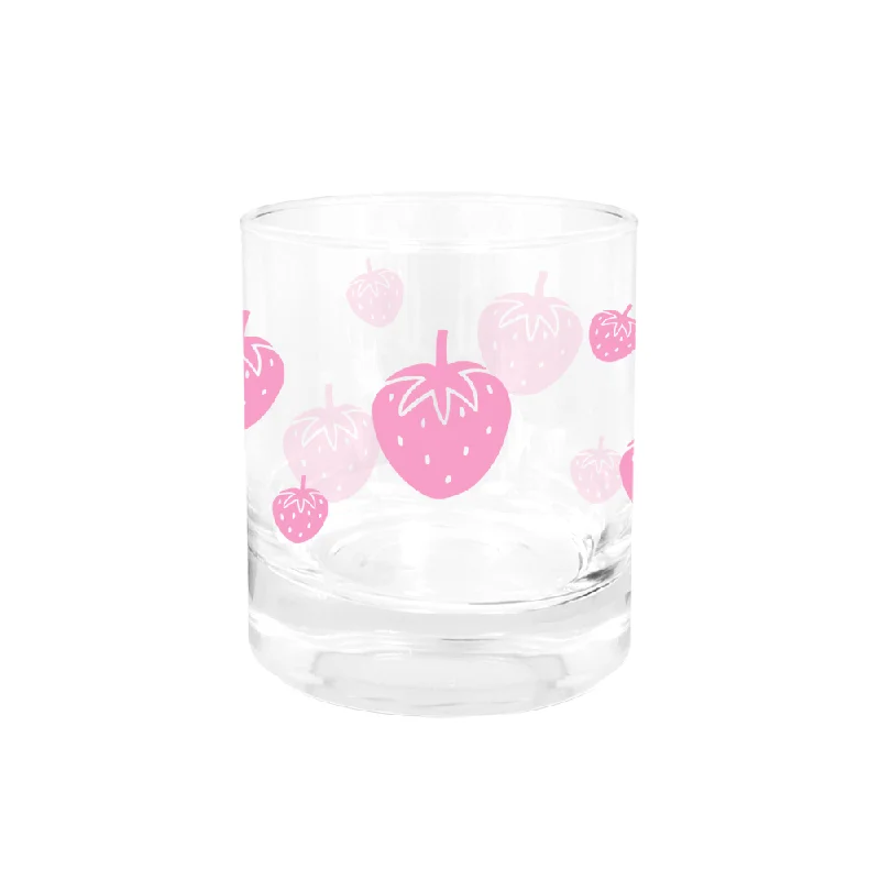 - Organic cotton dog bibsIko Iko Glass Tumbler Strawberries Light Pink