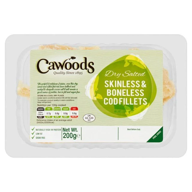 - Degradable pet feces bagCawoods Skinless & Boneless Cod   200g