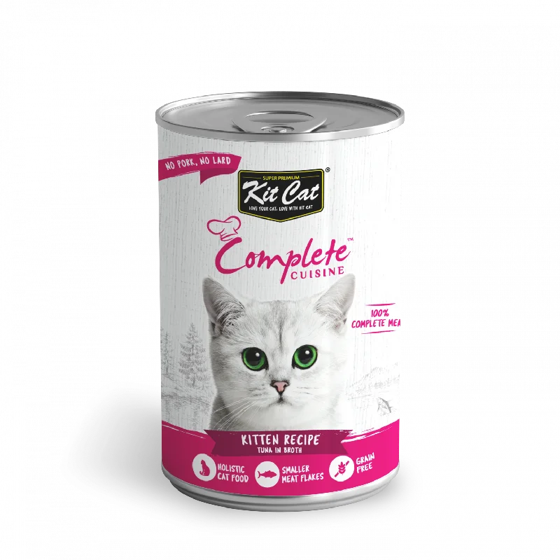 - Postoperative pet anti-licking Elizabethan collarKit Cat Complete Cuisine Tuna In Broth Kitten Recipe