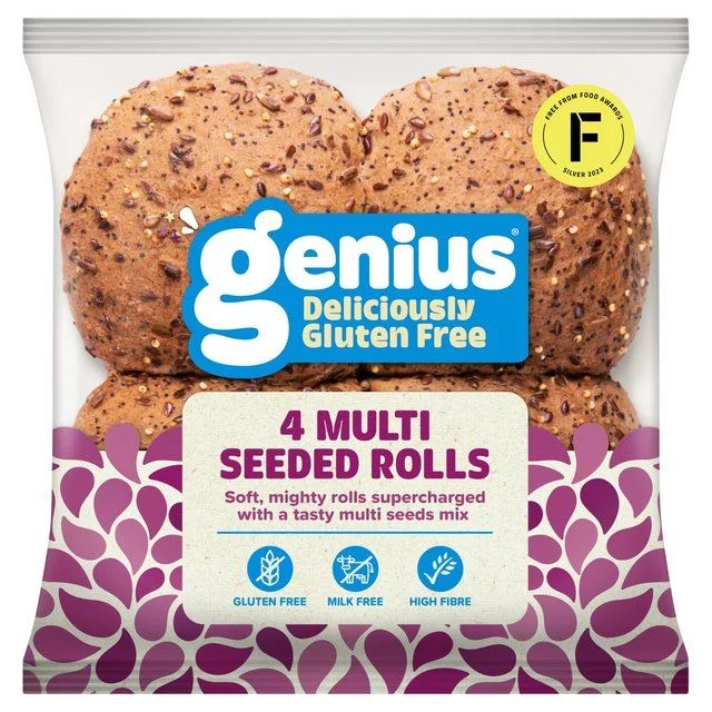 - Elderly dog ​​joint care mattressGenius Gluten Free Triple Seeded Rolls   4 per pack