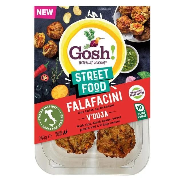  -Splash-proof food bowl AND Anti-choking slow food bowlGosh! Heat to Eat Falafacini Veduja Style   240g