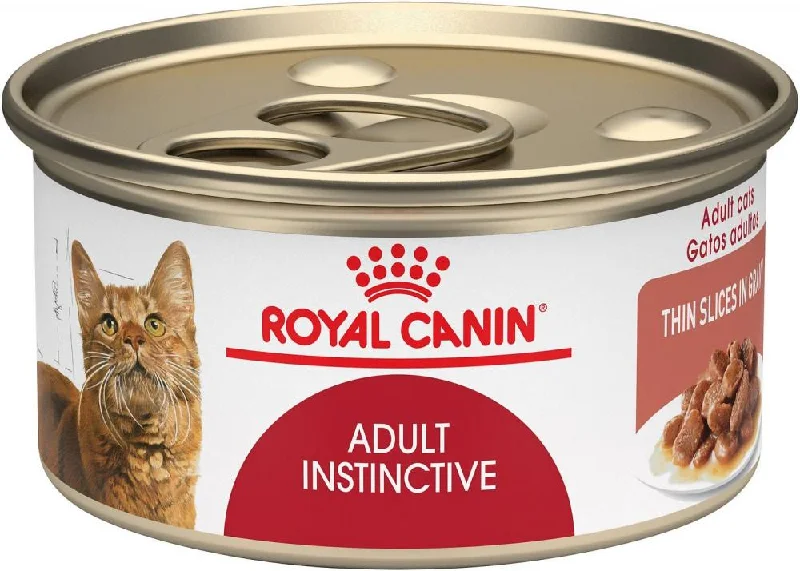    - Affordable cat food with good quality  Royal Canin Adult Instinctive Thin Slices in Gravy Canned Cat Food