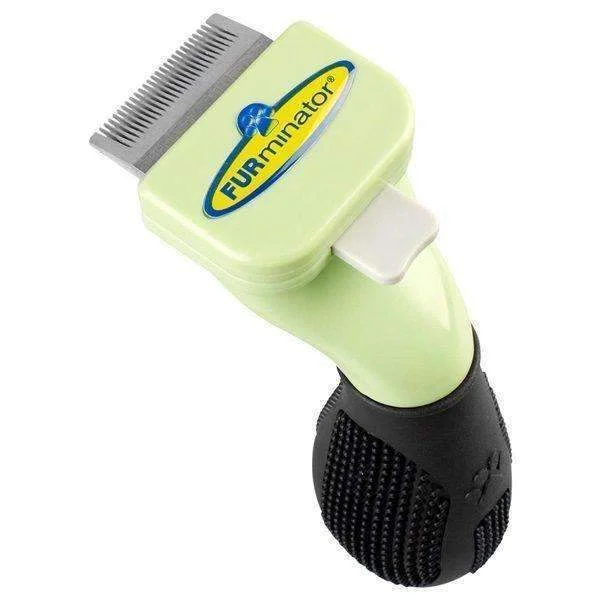 7. **Pet clothes are thickened in winter**FURminator Long Hair DeShedding Brush for Extra Small Dogs