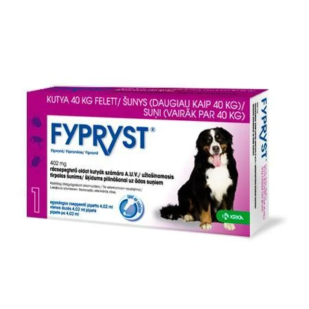 8. **Dog snack bag is portable**FYPRYST Spot on Dog 40+kg 2,68ml