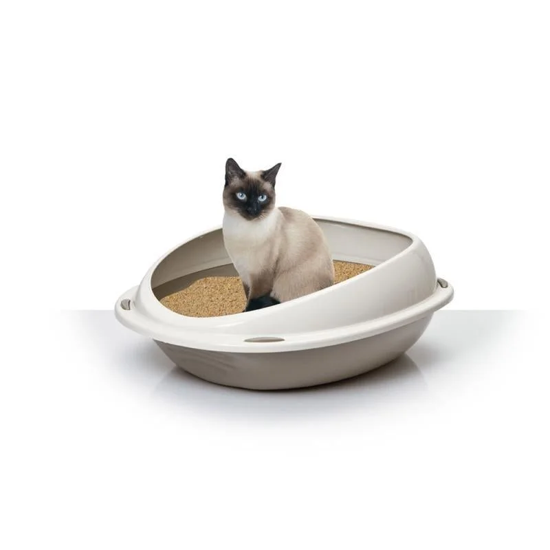 4. **Dog muzzle is breathable**Georplast Cat Toilet Shuttle with Rim 45x36x15,5cm